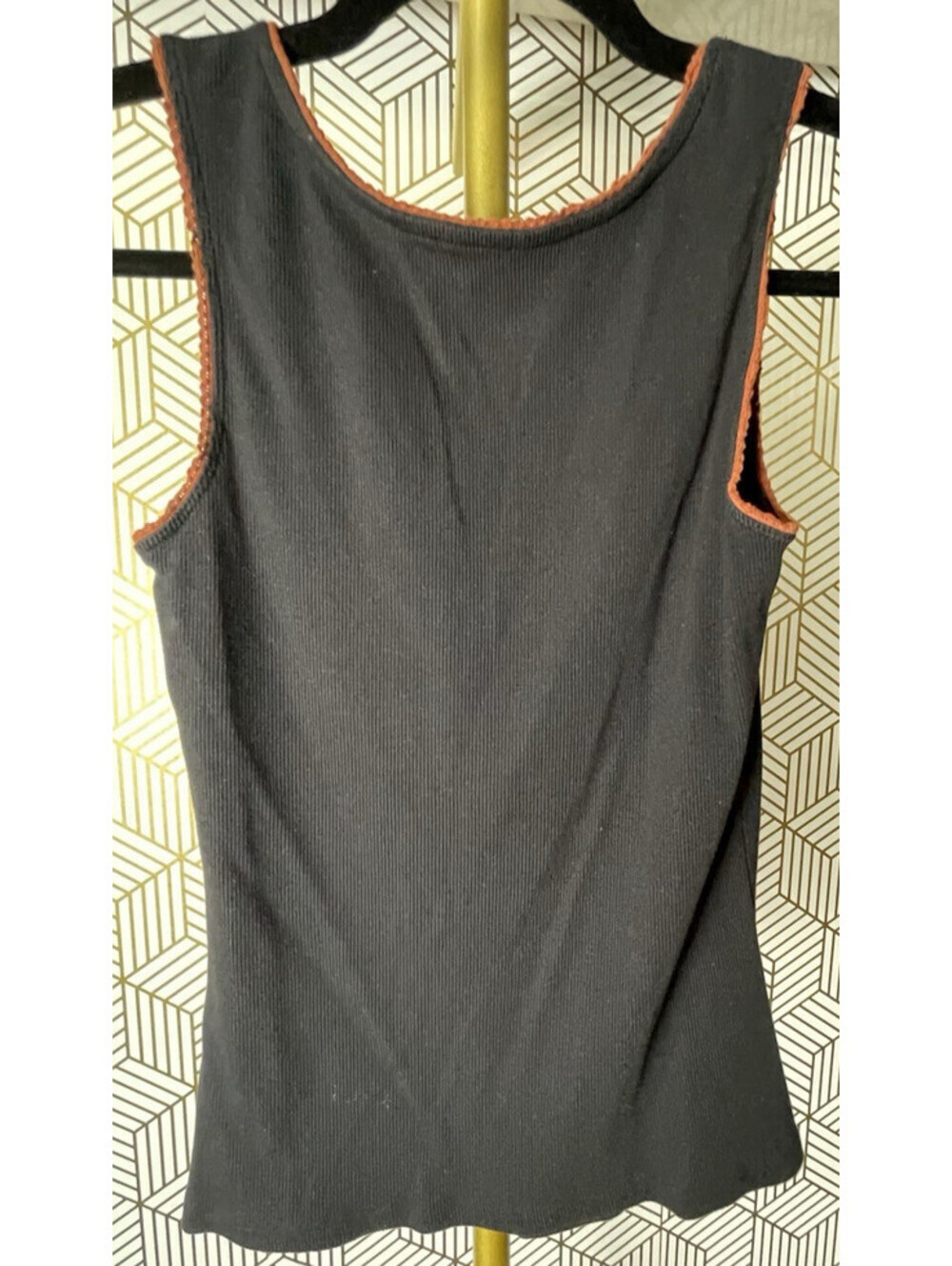 Idyllwind Miranda Lambert Damn Good Black Ribbed Tank Top Xs Country Boho View 2